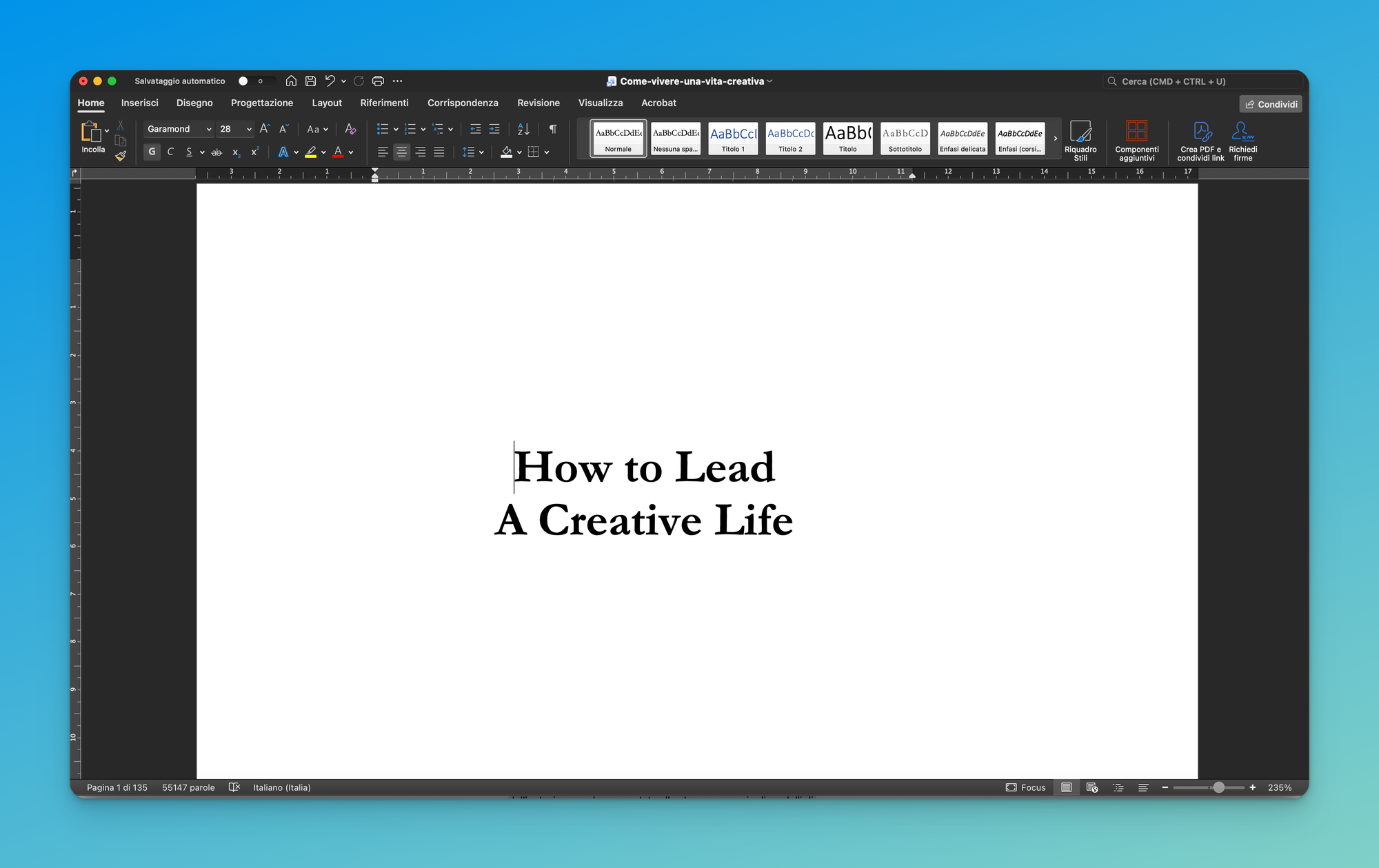 Creative Bulletin n.296