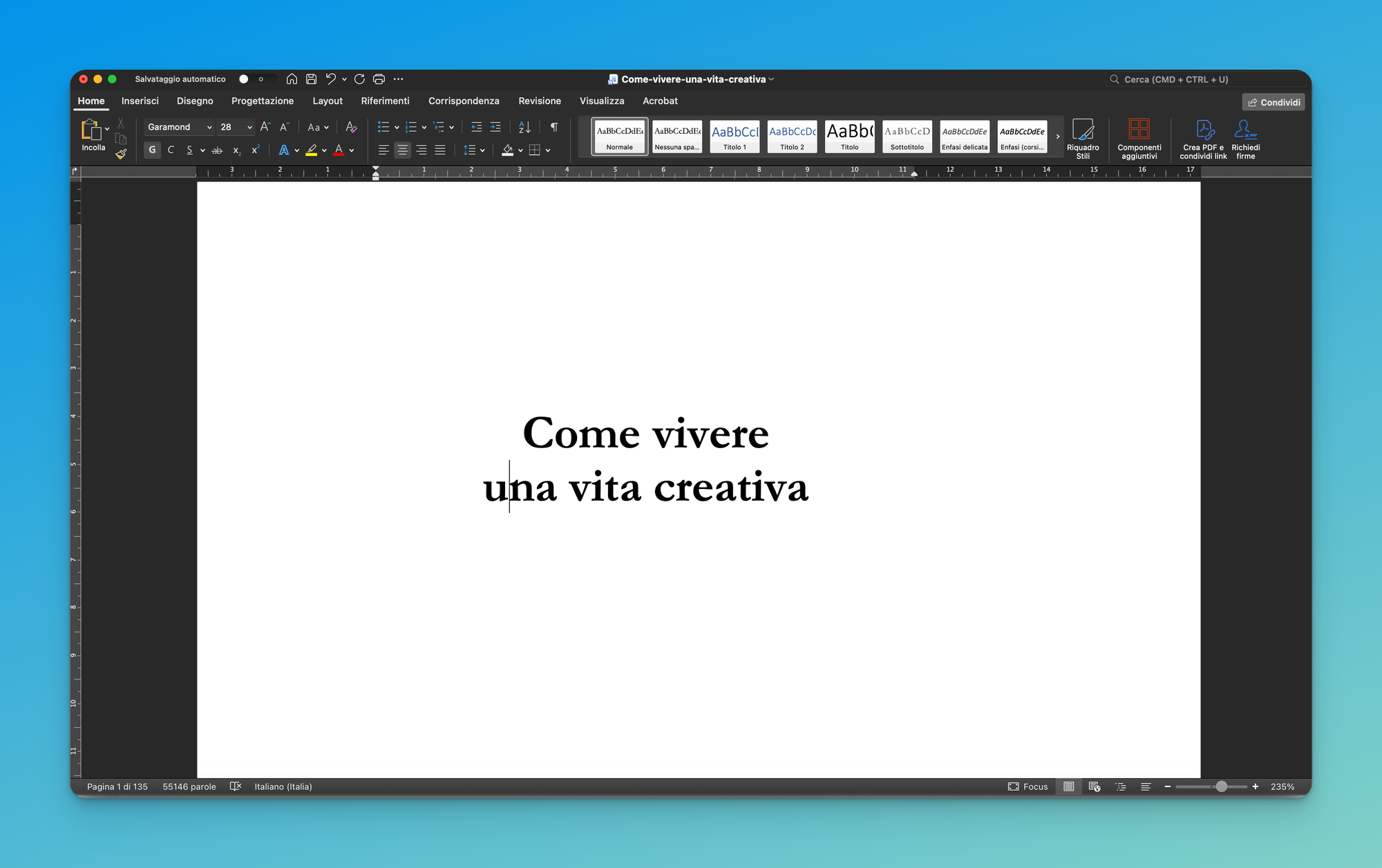 Bollettino creativo n.296